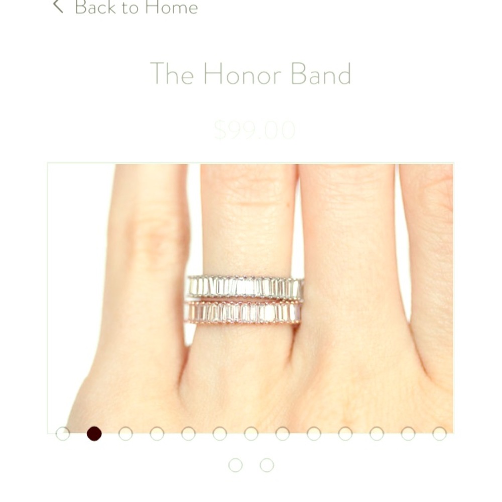 Honor ring from Everly